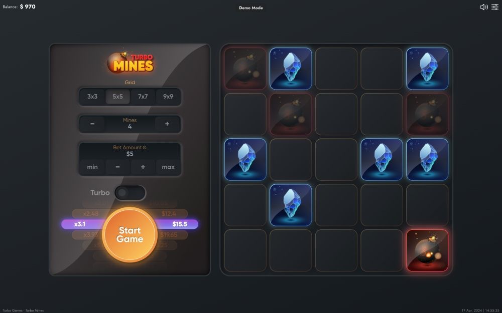 Mines game virtual reality experience Guide